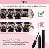 144PCS DIY Eyelash Extension Kits Self-Grafting Eyelashes, Best-Selling Products on Social Media Pink