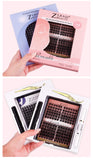 144PCS DIY Eyelash Extension Kits Self-Grafting Eyelashes, Best-Selling Products on Social Media Pink