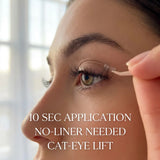 Invisible Band Half-Lashes - Cat-Eye Accent Corner Lashes