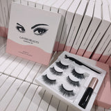 Signature 10-Pair Magnetic Lash & Eyeliner Kit - Waterproof All-Day Hold