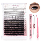 300pcs Mega DIY Lash Cluster Kit - Salon-Grade Segmented Extensions