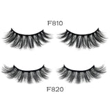 KellyRoom 10 Pairs 3D Faux Mink Lashes Pack with Lash Applicator-2 Styles