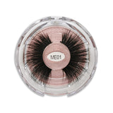 25MM Real Mink False Eyelashes ME01 (Pink Box)