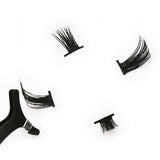 Segmented Faux Mink Eyelashes 8 Clusters ZW04