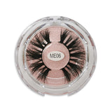 25MM Real Mink False Eyelashes ME06 (Pink Box)