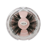 25MM Real Mink False Eyelashes ME09 (Pink Box)