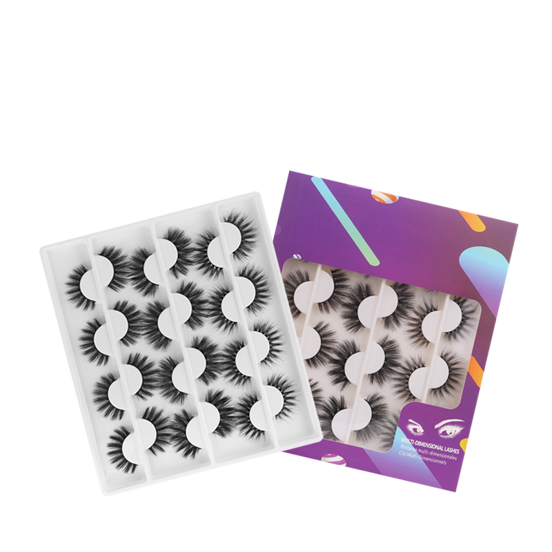 12 Pairs Faux Mink False Eyelashes 002