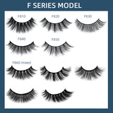 Faux Mink False Eyelashes Pack of 5 Pairs G802