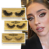 3D Enlarge Cruelty Free Mink Hair False Eyelash 3D17