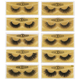 3D Enlarge Cruelty Free Mink Hair False Eyelash 3D80