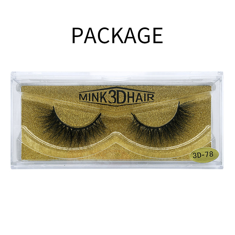 Big 3D Mink False Eyelash  3D-78