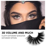 3D Enlarge Cruelty Free Mink Hair False Eyelash 3D58