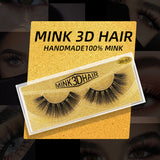 3D Enlarge Cruelty Free Mink Hair False Eyelash 3D68