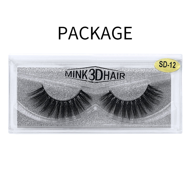 3D Mink False Eyelash SD-12