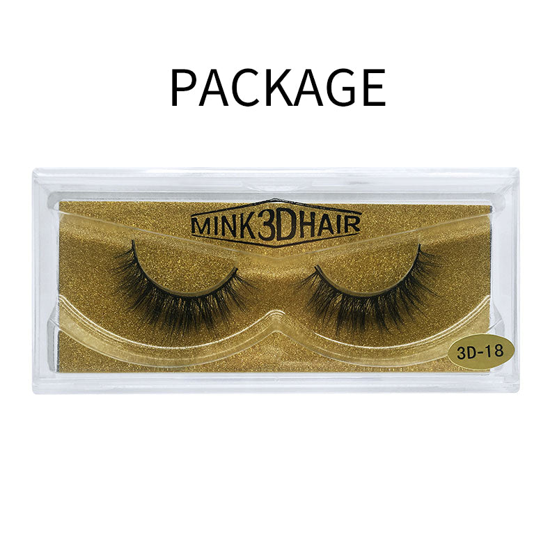 Big 3D Mink False Eyelash  3D-18