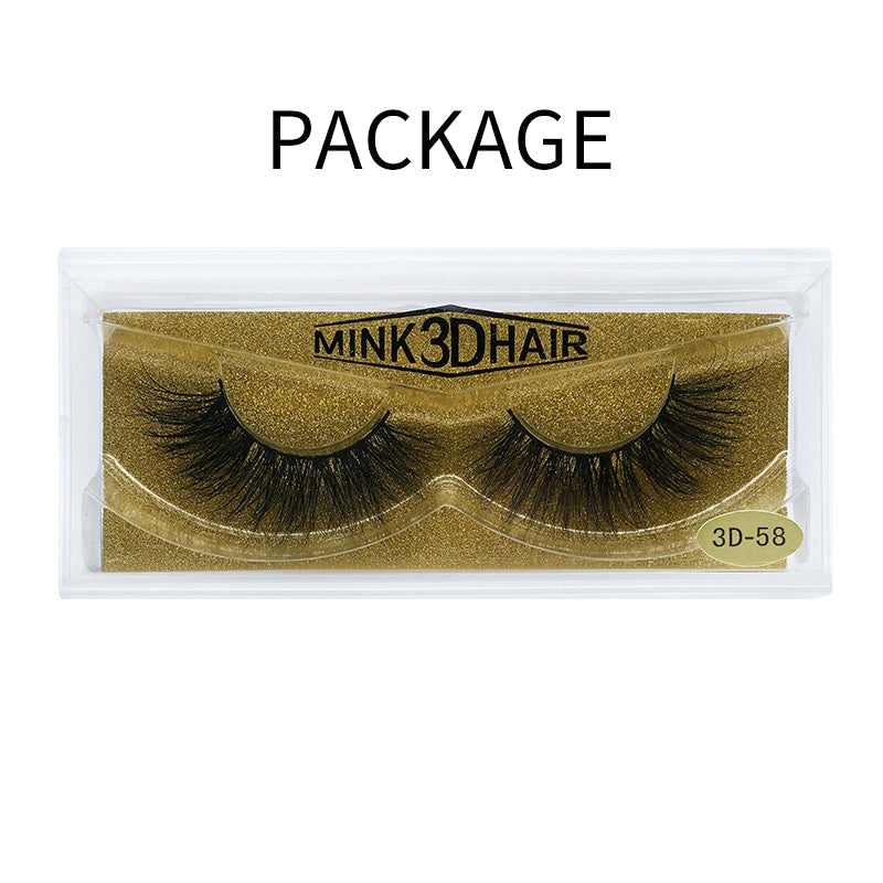 Big 3D Mink False Eyelash  3D-58