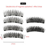 4 Magnets 3D Magnetic False Eyelashes With Quantum Lash Applicator Tool 24P-4