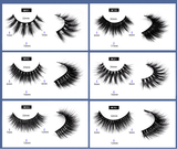 3 Pairs False Eyelashes with Blue Box W04