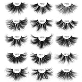 25 mm Cruelty Free Real Mink Hair False Eyelashes ME14