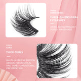 Faux Mink False Eyelashes Pack of 5 Pairs G802