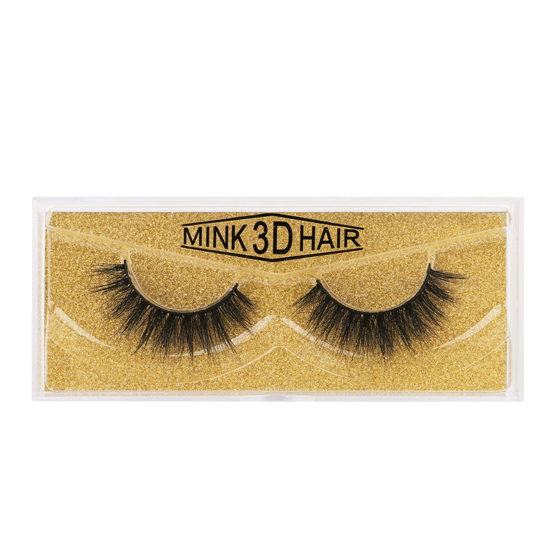 3D Enlarge Cruelty Free Mink Hair False Eyelash 3D18