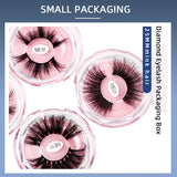 25 mm Cruelty Free Real Mink Hair False Eyelashes ME05