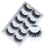 KellyRoom 10 Pairs 3D Faux Mink Lashes Pack with Lash Applicator-2 Styles