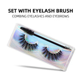 3D Faux Mink False Eyelashes V-02