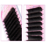 V Shape Eyelash Extensions C Curl 0.15mm Single Length 8-12mm