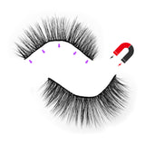 5 Magnets 5 Pairs Mixed Magnetic Eyelash and Eyeliner Kit,2 Tube of Eyeliners and 1 Tweezers 1 Scissors 005