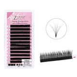 V Shape Eyelash Extensions C Curl 0.15mm Single Length 8-12mm