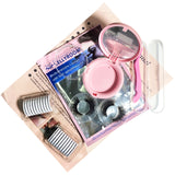 KellyRoom Self-adhesive Faux Mink False Eyelashes Reusable 2 Pairs Pack with 20 Pcs Adhesive Strips