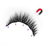5 Magnets 5 Pairs Magnetic Eyelashes and Eyeliner Kit,2 Tube of Eyeliner,1 Pair of Tweezers and Scissors JML-002