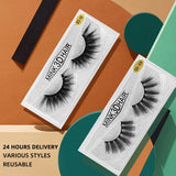 3D Faux Mink False Eyelashes SD-18