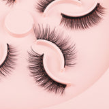 10 Magnets 5 Pairs Magnetic Eyelashes and Eyeliner Kit,1 Pair of Tweezers and Scissors
