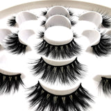 Faux Mink Volumn False Eyelashes 7 Pairs SD-16