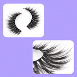 3 Pairs False Eyelashes with Blue Box W10