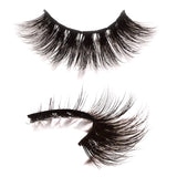 Huapan Cosmetics 3D&4D Mink Fur False Eyelashes Pack of 2 Pairs