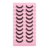 Russian Strip Lashes Pack of 10 Pairs DH06-01