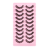 Russian Strip Lashes Pack of 10 Pairs DH06-02