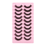 Russian Strip Lashes Pack of 10 Pairs DH06-03