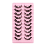 Russian Strip Lashes Pack of 10 Pairs DH06-04