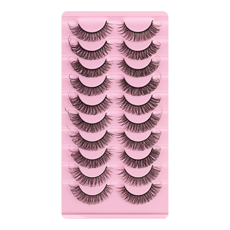 Russian Strip Lashes Pack of 10 Pairs DH06-05