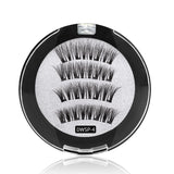 4 Magnets 3D Magnetic False Eyelashes With Quantum Lash Applicator Tool DWSP-4