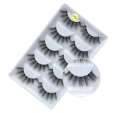 Faux Mink False Eyelashes Pack of 5 Pairs F820