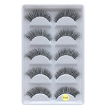 Faux Mink False Eyelashes Pack of 5 Pairs F830