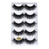 Faux Mink False Eyelashes Pack of 5 Pairs G802