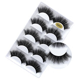 Faux Mink False Eyelashes Pack of 5 Pairs G802