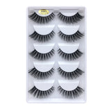 3D Mink Eyelashes Handmade 5 Pairs G806