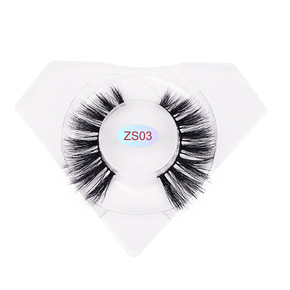 8D Mink Lashes Luxurious Diamond Box ZS03